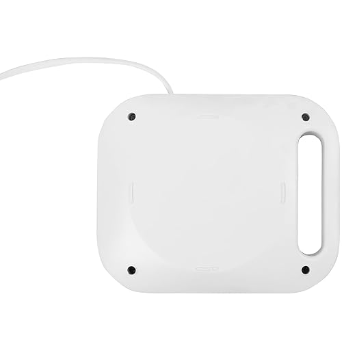 2 Pin - 240V AC - Flex Box with 5 mtr Cable | for Computer, Fridge, T.V, Music Player | with Handle & Indicator | Red - White | Extension Board | Extension Plug Socket | Pack of 1