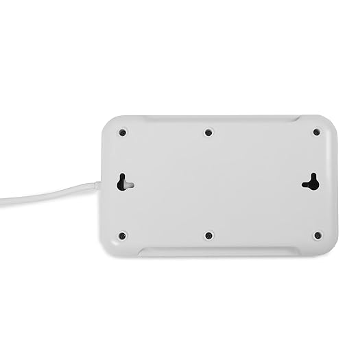 i-Strip LED Spike Guard | 2.75 mtr Cable | with 6 Outlet International Sockets & Led Indicator | for Computer, Fridge, T.V, Music Player | Extension Board/Plug Socket | Pack of 1