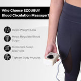 Blood Circulation Foot and Leg Massager Machine for Pain Relief & Relaxation, Electric Foot Massager for Muscle Recovery, Improved Blood Flow & Stress Relief
