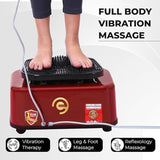 Blood Circulation Foot and Leg Massager Machine for Pain Relief & Relaxation, Electric Foot Massager for Muscle Recovery, Improved Blood Flow & Stress Relief