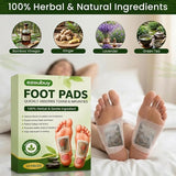 Detox Foot Patches with Natural Ginger Herbal Extract | Deep Cleansing & Body Detox Foot Pads | Foot Patch for Comfort, Relaxation & Daily Wellness | For Men & Women (Pack of 10)