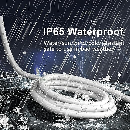 Heavy Duty 10 Amp Single Outlet Extension Wire | 3.5 Meters Heavy Duty Long Wire Cord | IP 65 Waterproof | Durable | Multi Purpose | for Home & Office | Universal Compatibility | Pack of 1
